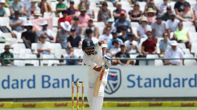 Philander claimed the key wicket of India captain Virat Kohli, who looked confident in scoring 28 before being trapped LBW.  (BCCI ) 