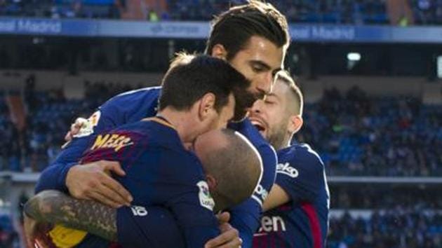 Aleix Vidal joined Barcelona in from Sevilla in June 2015 for a reported fee of Euro 18m but could not make his debut until January 2016 due to the club’s FIFA-imposed transfer ban (AFP) Aleix Vidal joined Barcelona in from Sevilla in June 2015 for a reported fee of Euro 18m but could not make his debut until January 2016 due to the club’s FIFA-imposed transfer ban (AFP)