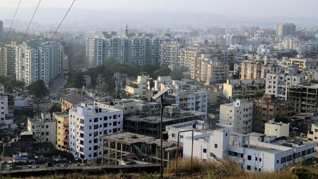 A view of Ambegaon, a newly included village in the Pune Municipal Corporation. In Pune, GIS mapping and GPS technology were used to closely monitor accruals. This helped increase revenues by 50% in just one year while correspondingly the house tax rate was raised by only 10%(Ravindra Joshi/HT PHOTO)