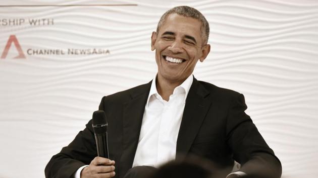The tallest among world leaders, even when he is not in office, Obama, observed that politicians rarely get too far ahead of public opinion and often reflect the views of society. (Satish Bate/HT FILE PHOTO) The tallest among world leaders, even when he is not in office, Obama, observed that politicians rarely get too far ahead of public opinion and often reflect the views of society. (Satish Bate/HT FILE PHOTO)
