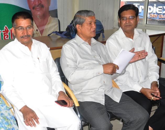 The Congress won only 11 assembly seats against 57 of the BJP in the February 2017 assembly polls in Uttarakhand. (HT File) The Congress won only 11 assembly seats against 57 of the BJP in the February 2017 assembly polls in Uttarakhand. (HT File)