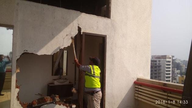 Officials with the Brihanmumbai Municipal Corporation (BMC) said the Bollywood veteran’s family had been sent a notice under section 53(1) of the Maharashtra Region and Town Planning Act, 1966, on December 5, for having constructed toilets and extra rooms in the building, called Ramayan, without permission. (BMC) Officials with the Brihanmumbai Municipal Corporation (BMC) said the Bollywood veteran’s family had been sent a notice under section 53(1) of the Maharashtra Region and Town Planning Act, 1966, on December 5, for having constructed toilets and extra rooms in the building, called Ramayan, without permission. (BMC)