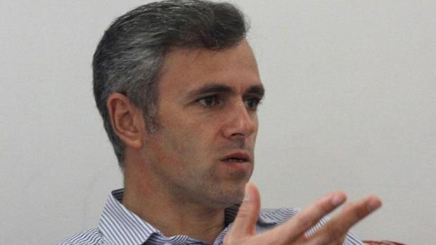 Former Jammu and Kashmir chief minister Omar Abdullah. (HT File Photo) Former Jammu and Kashmir chief minister Omar Abdullah. (HT File Photo)