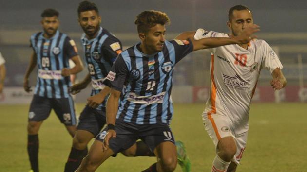 Minerva Punjab FC have two tough games in the I-League against Mohun Bagan and Shillong Lajong. (Hindustan Times) Minerva Punjab FC have two tough games in the I-League against Mohun Bagan and Shillong Lajong. (Hindustan Times)