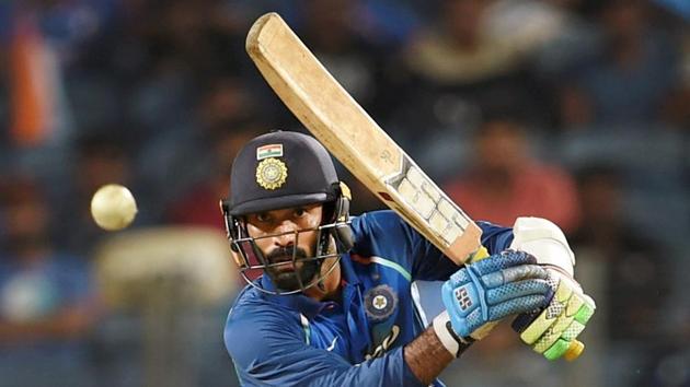 Dinesh Karthik’s quickfire half-century helped Tamil Nadu beat Kerala by 35 runs in their second game of the Syed Mushtaq Ali T20 Trophy. (PTI) Dinesh Karthik’s quickfire half-century helped Tamil Nadu beat Kerala by 35 runs in their second game of the Syed Mushtaq Ali T20 Trophy. (PTI)