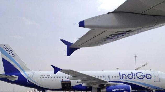 A file photo of IndiGo Airlines A320 aircraft. The airline has been ranked 4th in the list of the world’s most punctual ‘mega carriers’ by travel analyst firm OAG.