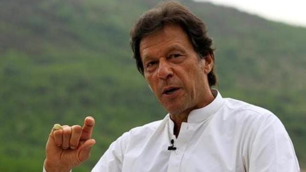 File photo of Imran Khan, chairman of the Pakistan Tehreek-e-Insaf political party, speaking with a Reuters correspondent during an interview at his home in the hills of Bani Gala on the outskirts of Islamabad on July 29, 2017.(Reuters)