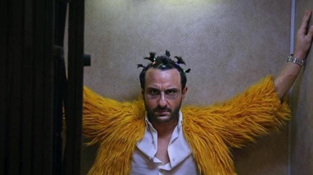 Saif Ali Khan plays the lead role in Kaalakaandi. Saif Ali Khan plays the lead role in Kaalakaandi.