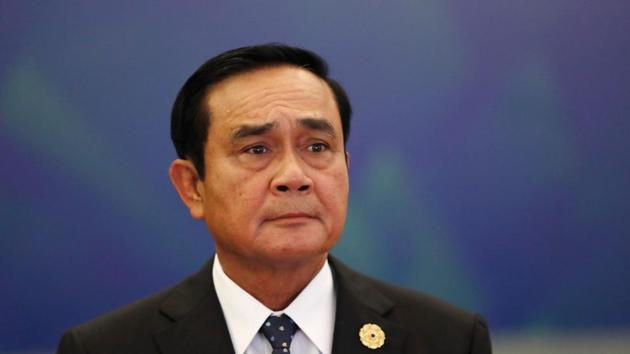 Thailand's Prime Minister Prayut Chan-O-Cha attends the APEC Business Advisory Council dialogue during the Asia-Pacific Economic Cooperation leaders' summit in the central Vietnamese city of Danang on November 10, 2017.(AFP File Photo)