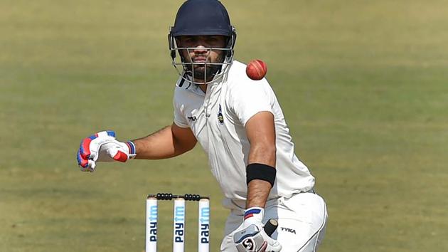 Dhruv Shorey continued his fine form with a half-century to guide Delhi to victory over Haryana in the Syed Mushtaq Ali T20 Trophy. (PTI file photo) Dhruv Shorey continued his fine form with a half-century to guide Delhi to victory over Haryana in the Syed Mushtaq Ali T20 Trophy. (PTI file photo)
