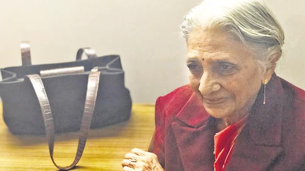 Vidya Singh, whose collection of poems was published last year.(Mayank Austen Soofi / HT Photo) Vidya Singh, whose collection of poems was published last year.(Mayank Austen Soofi / HT Photo)
