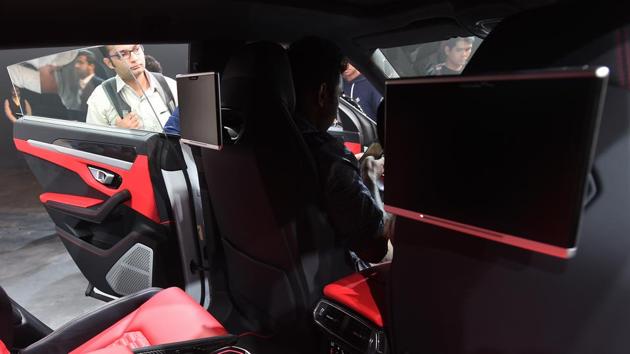 The Urus is being touted as the fastest SUV in the world. (Vijayanand Gupta/HT Photo)