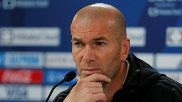 Zinedine Zidane has managed La Liga club Real Madrid from 2016.(Reuters)