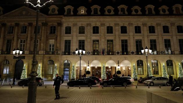 The Ritz luxury hotel in Paris on January 10, 2018, after armed robbers made off with millions of euros worth of jewellery. (AFP) The Ritz luxury hotel in Paris on January 10, 2018, after armed robbers made off with millions of euros worth of jewellery. (AFP)
