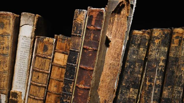 The Leeds Library collection maintains a collection going back over two centuries and spanning topics such as natural history, science and theology. The foreign language material acquired in large quantities from 1778 until the 1930s is also still present. (Ian Forsyth / Getty Images)