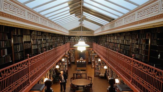 The Leeds Library, founded in 1768, is the oldest surviving example of a proprietary subscription library in the British Isles – a kind of library created, owned and run by its members. In 2018, the library enters its 250th year in operation and has a year of celebrations lined up. (Ian Forsyth / Getty Images)