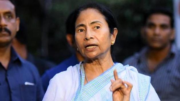 West Bengal chief minister Mamata Banerjee after meeting Delhi CM Arvind Kejriwal at his residence in New Delhi on May 17, 2017. (Arun Sharma/HT File Photo) West Bengal chief minister Mamata Banerjee after meeting Delhi CM Arvind Kejriwal at his residence in New Delhi on May 17, 2017. (Arun Sharma/HT File Photo)
