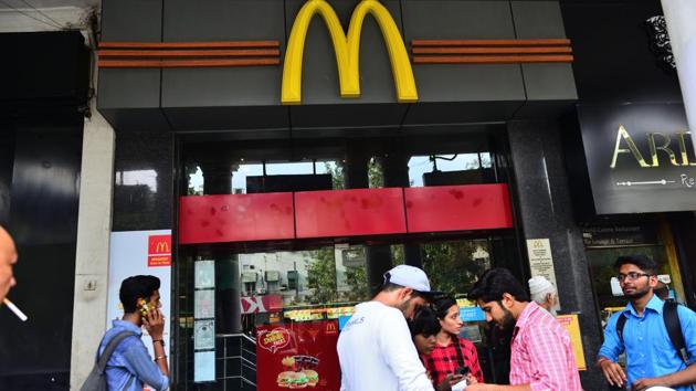 The McDonald's outlet at Connaught Place in New Delhi. The court allowed a representative of McDonald’s legal team to visit some of the restaurants run by CPRPL on Thursday afternoon to collect samples of food and packaging as well as inventory. (File Photo) The McDonald's outlet at Connaught Place in New Delhi. The court allowed a representative of McDonald’s legal team to visit some of the restaurants run by CPRPL on Thursday afternoon to collect samples of food and packaging as well as inventory. (File Photo)