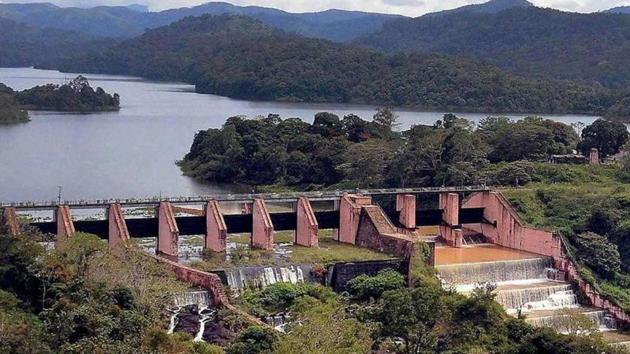 The controversial Mullaperiyar dam in Idukki district, Kerala.(File Photo)