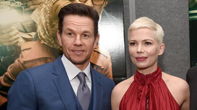 Mark Wahlberg, Michelle Williams attend the premiere of Sony Pictures Entertainment's All The Money In The World at Samuel Goldwyn Theatre.(AFP)