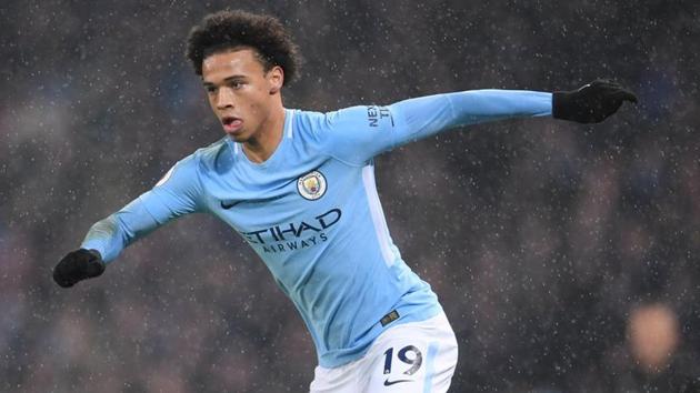 Leroy Sane has impressed for runaway leaders Manchester City F.C. this season, contributing six goals and nine assists in 20 Premier League games.(Twitter)