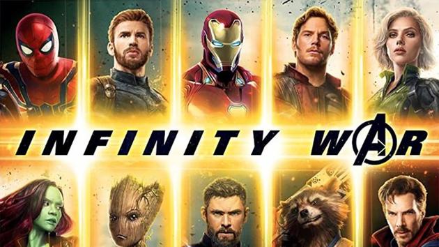 Avengers: Infinity War promo art.