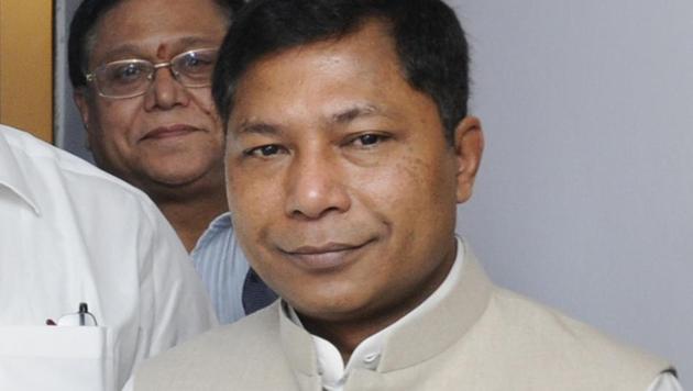 The Congress government of CM Mukul Sangma has been accused of giving out money to voters ahead of the assembly polls in Meghalaya. (HT file photo) The Congress government of CM Mukul Sangma has been accused of giving out money to voters ahead of the assembly polls in Meghalaya. (HT file photo)