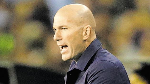 Zinedine Zidane-coached Real Madrid C.F. stumbled into the quarterfinals of the Copa del Rey following a disappointing 2-2 draw at home to Numancia, but former captain Fernando Hierro has called for calm in the Spanish capital.(REUTERS)