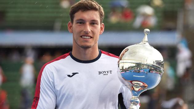 Pablo Carreno Busta beat Matthew Ebden 6-7 (6/8), 6-4, 6-2 to win the Kooyong Classic tennis title. (AFP) Pablo Carreno Busta beat Matthew Ebden 6-7 (6/8), 6-4, 6-2 to win the Kooyong Classic tennis title. (AFP)