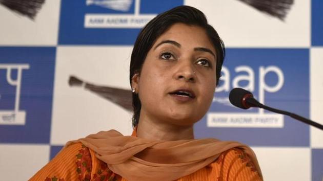 AAP MLA Alka Lamba (HT File Photo) AAP MLA Alka Lamba (HT File Photo)