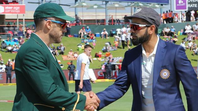 South Africa won the toss and chose to bat against India in Centurion. The hosts handed Lungi Ngidi a debut in place of the injured Dale Steyn. (BCCI) 