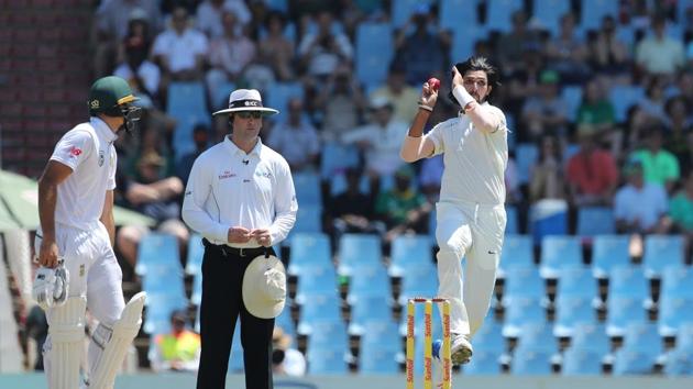 Ishant Sharma also bowled in the right channels but India could not take wickets in the first session as South Africa’s openers strung a fifty-plus stand. (BCCI) 