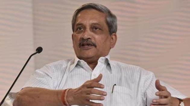 Goa chief minister Manohar Parrikar. (HT File Photo) Goa chief minister Manohar Parrikar. (HT File Photo)