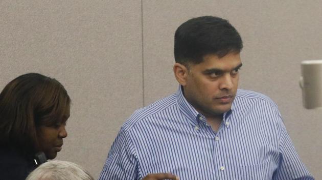 Wesley Mathews, father of Sherin Mathews, appears in court at the Henry Wade Juvenile Justice Building in Dallas.(AP File Photo) Wesley Mathews, father of Sherin Mathews, appears in court at the Henry Wade Juvenile Justice Building in Dallas.(AP File Photo)