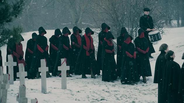 The Handmaid’s Tale returns in April 2018. (Hulu) The Handmaid’s Tale returns in April 2018. (Hulu)