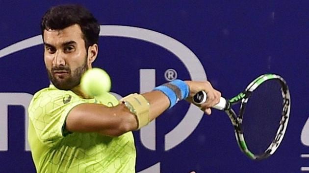 Yuki Bhambri defeated Peter Polansky to qualify for the Australian Open tennis tournament. (PTI) Yuki Bhambri defeated Peter Polansky to qualify for the Australian Open tennis tournament. (PTI)