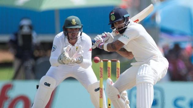 Live streaming of South Africa cricket team vs Indian cricket team, Freedom Series 2nd Test, Day 3 in Centurion was available online. South Africa were 90/2, with an overall lead of 118, at stumps on Day 3 of the second Test against India in Centurion.(REUTERS)