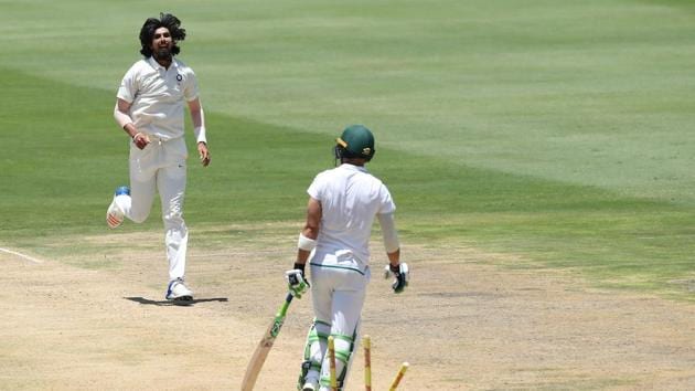 Two overs later, Ishant bowled Faf du Plessis to change the course of the morning session. The South Africa captain scored 63.  (BCCI ) 
