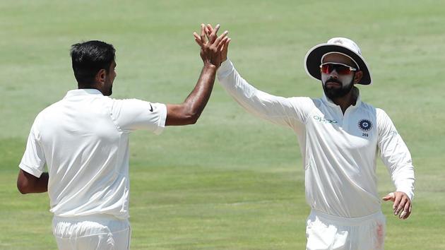 R Ashwin then wrapped up the South African innings for 335 by getting rid of Morne Morkel. The Indian finished with a four-wicket haul.  (BCCI ) 