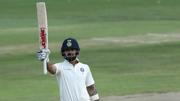 India were 183/5 at stumps on Day 2 of the second Test vs South Africa in Centurion. Virat Kohli, unbeaten on 85, holds the key for the visitors -- who trail South Africa by 152 runs. (BCCI )