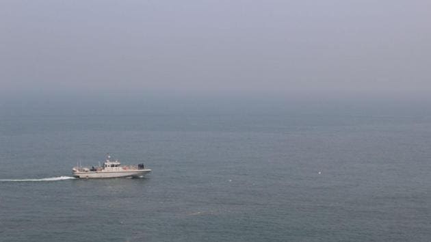 Indian Navy units engaged in search and rescue operation. (NAVY) Indian Navy units engaged in search and rescue operation. (NAVY)