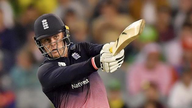 Jason Roy blasted 180 as England chased down 305, a record in an ODI at the Melbourne Cricket Ground. (AP) Jason Roy blasted 180 as England chased down 305, a record in an ODI at the Melbourne Cricket Ground. (AP)