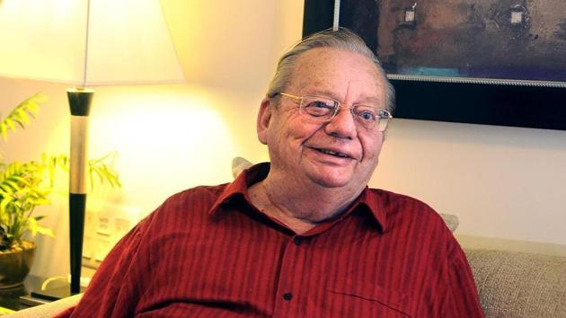 Ruskin Bond says as a 10-year-old boy, his father’s sudden death precipitated him into a different and unfamiliar world. (HT file photo) Ruskin Bond says as a 10-year-old boy, his father’s sudden death precipitated him into a different and unfamiliar world. (HT file photo)