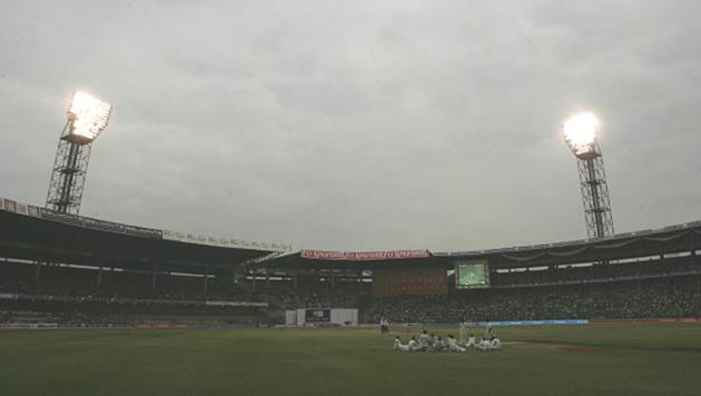 The Chinnaswamy Stadium in Bengaluru could be the venue of Afghanistan’s Test cricket debut.(Getty images)