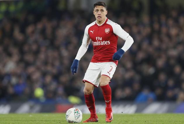 Arsenal’s Alexis Sanchez could snub Manchester City for a move to Manchester United. (AP) Arsenal’s Alexis Sanchez could snub Manchester City for a move to Manchester United. (AP)
