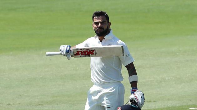 Virat Kohli notched up his 21st fifty and his eighth 150+ score in Tests but India still conceded a 28-run lead on day 3 of the second Test in Centurion. (BCCI)