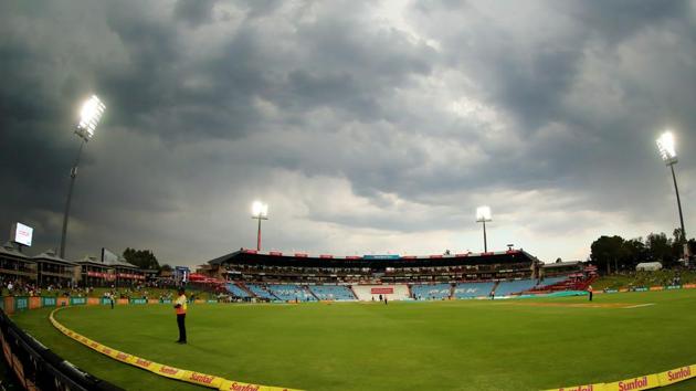Bad light once again stopped play with South Africa 90/2, leading by 118 runs. (BCCI) Bad light once again stopped play with South Africa 90/2, leading by 118 runs. (BCCI)