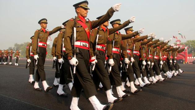 Army Day is celebrated on January 15 in India, in recognition of Field Marshal KM Cariappa’s taking over as the first Commander-in-Chief of the Indian Army from General Sir Francis Butcher, the last British Commander-in-Chief of India, on January 15, 1949. (AFP) Army Day is celebrated on January 15 in India, in recognition of Field Marshal KM Cariappa’s taking over as the first Commander-in-Chief of the Indian Army from General Sir Francis Butcher, the last British Commander-in-Chief of India, on January 15, 1949. (AFP)