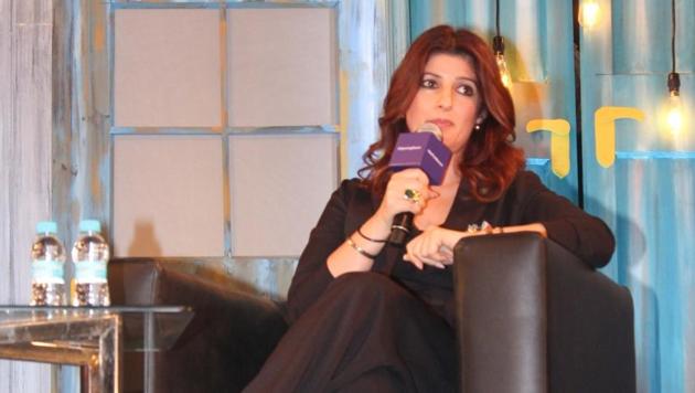 Twinkle Khanna took her daughter for a movie. (IANS) Twinkle Khanna took her daughter for a movie. (IANS)