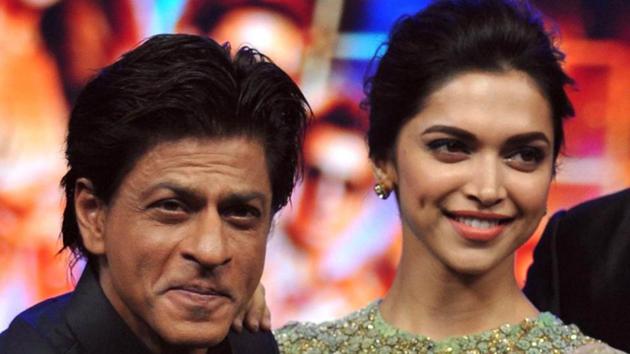 Shah Rukh Khan and Deepika Padukone were among the many big names at an event in Mumbai. (AFP) Shah Rukh Khan and Deepika Padukone were among the many big names at an event in Mumbai. (AFP)